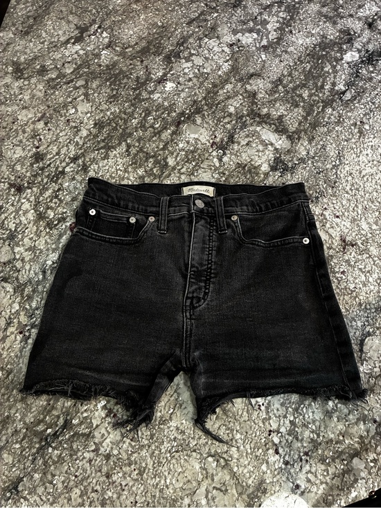 Madewell Pants - Women’s Madewell Black High-Rise Denim Shorts